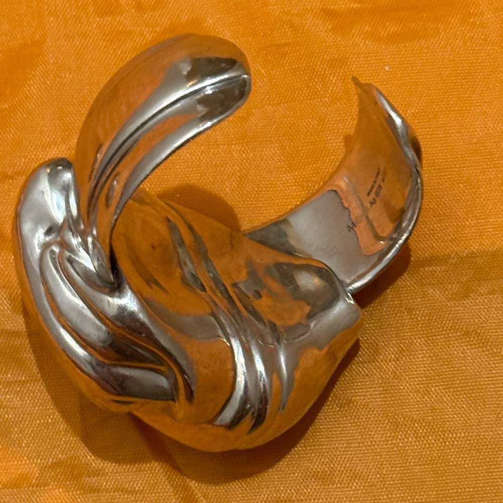 Silver bracelet knot Loewe sz S - Picture 8 of 8